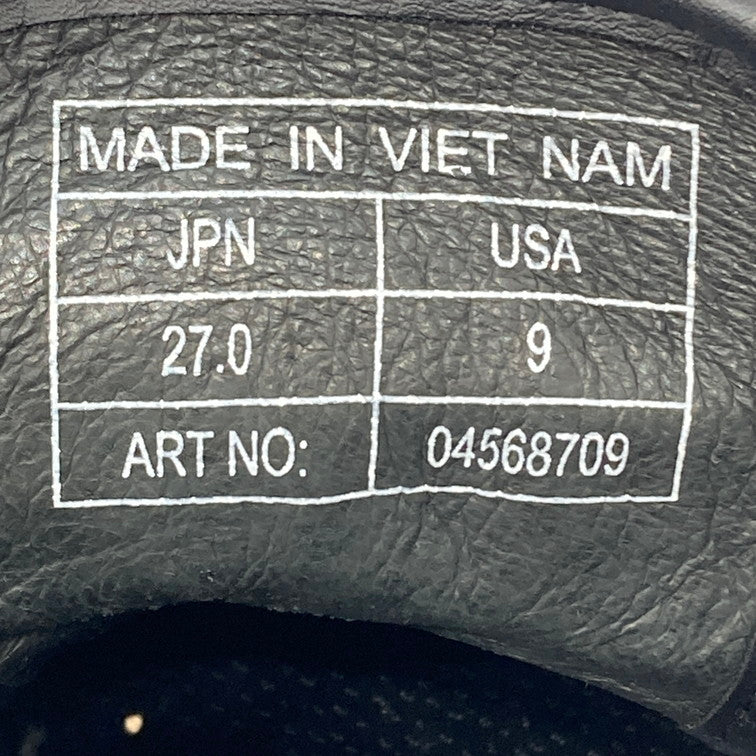 【中古品】【メンズ】 RYZ 04568709 ハイカットスニーカー 165-251214-WA-06-iwa サイズ：27.0 カラー：ブラック 万代Net店