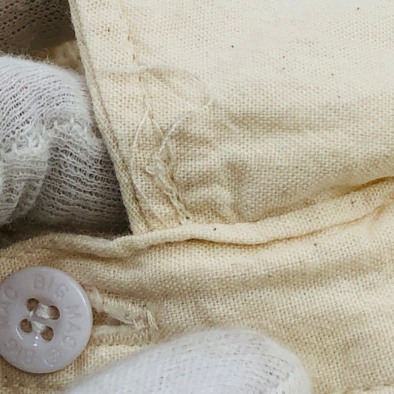 【現状渡し品】【メンズ】 BIGMAC ビッグマック ワークシャツ カジュアルシャツ 長袖 トップス 145-251020-hn-03-fur サイズ：L カラー：クリーム系 万代Net店