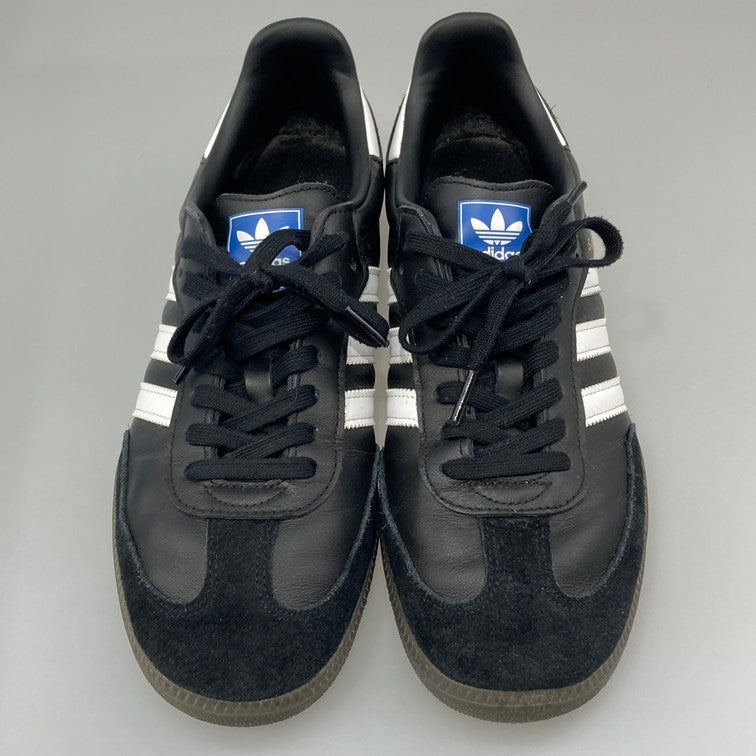 【中古品】【メンズ】 adidas アディダス B75807 SAMBA OG 161-251214-WA-08-iwa サイズ：27.5cm カラー：ブラック ホワイト 万代Net店
