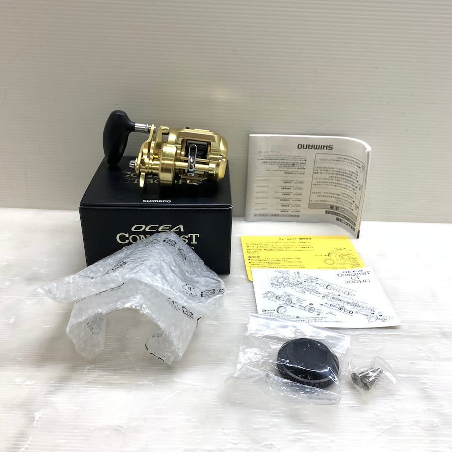 【現状渡し品】 シマノ 18オシアコンクエストCT 300HG 右 134-260225-MS-04-min 万代Net店