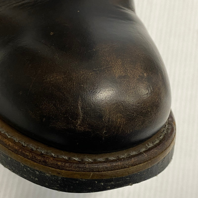 【現状渡し品】【メンズ】 RED WING レッドウィング 2268 PT91 プリントタグ前期茶芯 ENGINEER BOOTS エンジニア ブーツ シューズ 靴 164-260428-ya-04-izu サイズ：9D カラー：BLACK 万代Net店