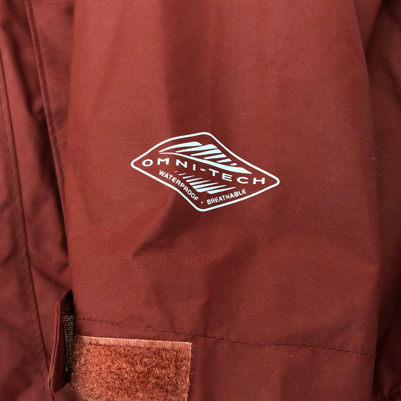 【現状渡し品】【メンズ】 Columbia コロンビア NYLON JACKET WM1053 ナイロンジャケット マウンテンパーカ アウター アウトドア系 144-240325-rs-02-fur サイズ：S カラー：レッドブラウン系 万代Net店
