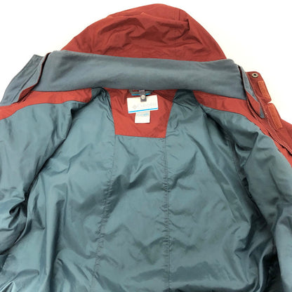 【現状渡し品】【メンズ】 Columbia コロンビア NYLON JACKET WM1053 ナイロンジャケット マウンテンパーカ アウター アウトドア系 144-240325-rs-02-fur サイズ：S カラー：レッドブラウン系 万代Net店