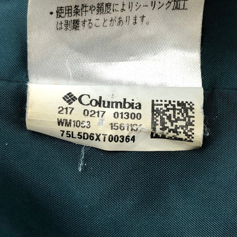 【現状渡し品】【メンズ】 Columbia コロンビア NYLON JACKET WM1053 ナイロンジャケット マウンテンパーカ アウター アウトドア系 144-240325-rs-02-fur サイズ：S カラー：レッドブラウン系 万代Net店
