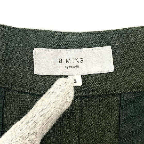 【中古美品】【メンズ】 B：MING BY BEAMS ビーミング バイ ビームス ボトムス 158-251212-yu-01-fur サイズ：S カラー：カーキ 万代Net店