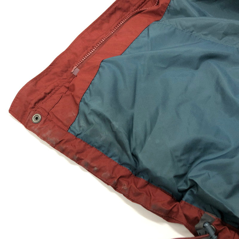 【現状渡し品】【メンズ】 Columbia コロンビア NYLON JACKET WM1053 ナイロンジャケット マウンテンパーカ アウター アウトドア系 144-240325-rs-02-fur サイズ：S カラー：レッドブラウン系 万代Net店