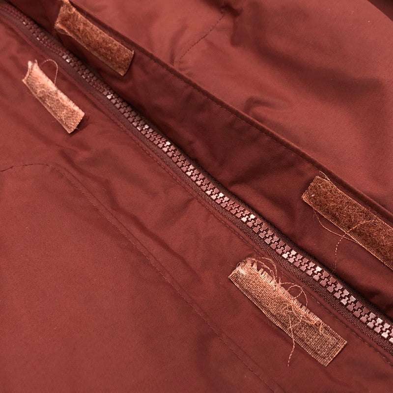 【現状渡し品】【メンズ】 Columbia コロンビア NYLON JACKET WM1053 ナイロンジャケット マウンテンパーカ アウター アウトドア系 144-240325-rs-02-fur サイズ：S カラー：レッドブラウン系 万代Net店