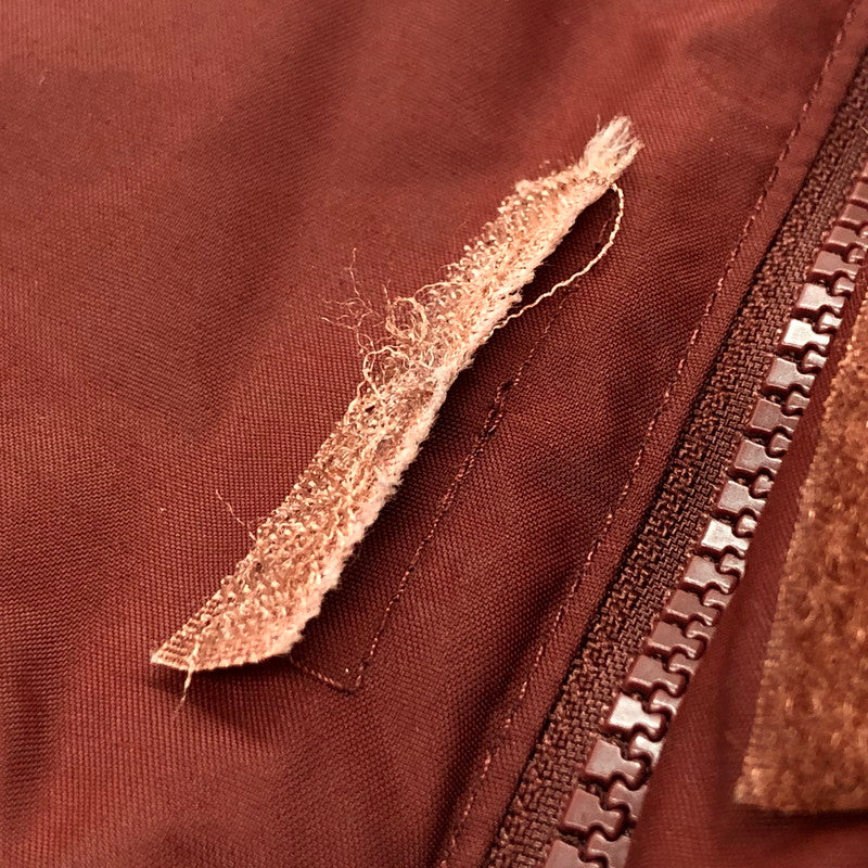 【現状渡し品】【メンズ】 Columbia コロンビア NYLON JACKET WM1053 ナイロンジャケット マウンテンパーカ アウター アウトドア系 144-240325-rs-02-fur サイズ：S カラー：レッドブラウン系 万代Net店