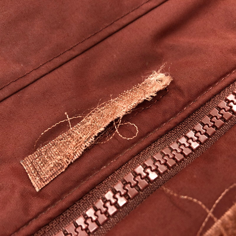 【現状渡し品】【メンズ】 Columbia コロンビア NYLON JACKET WM1053 ナイロンジャケット マウンテンパーカ アウター アウトドア系 144-240325-rs-02-fur サイズ：S カラー：レッドブラウン系 万代Net店