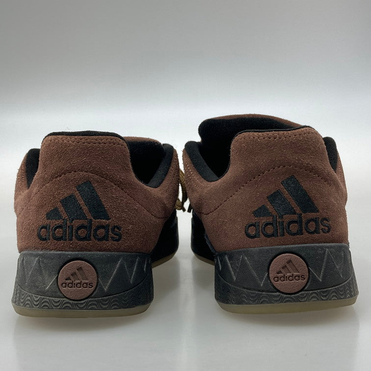 【中古品】【メンズ】 adidas アディダス HQ6903 ADIMATIC スニーカー 本体のみ（箱なし） 161-251214-WA-09-iwa サイズ：27cm カラー：ブラウン ブラック 万代Net店