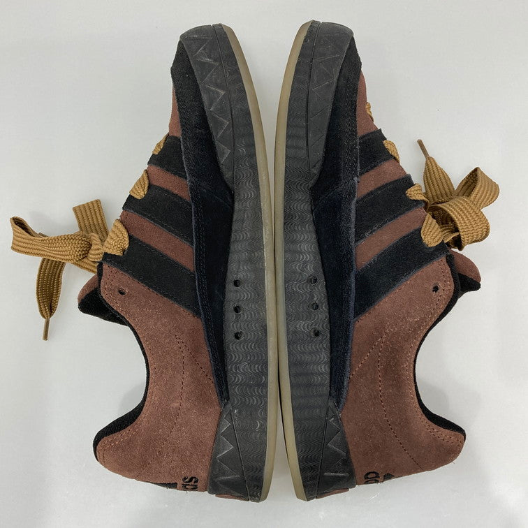 【中古品】【メンズ】 adidas アディダス HQ6903 ADIMATIC スニーカー 本体のみ（箱なし） 161-251214-WA-09-iwa サイズ：27cm カラー：ブラウン ブラック 万代Net店