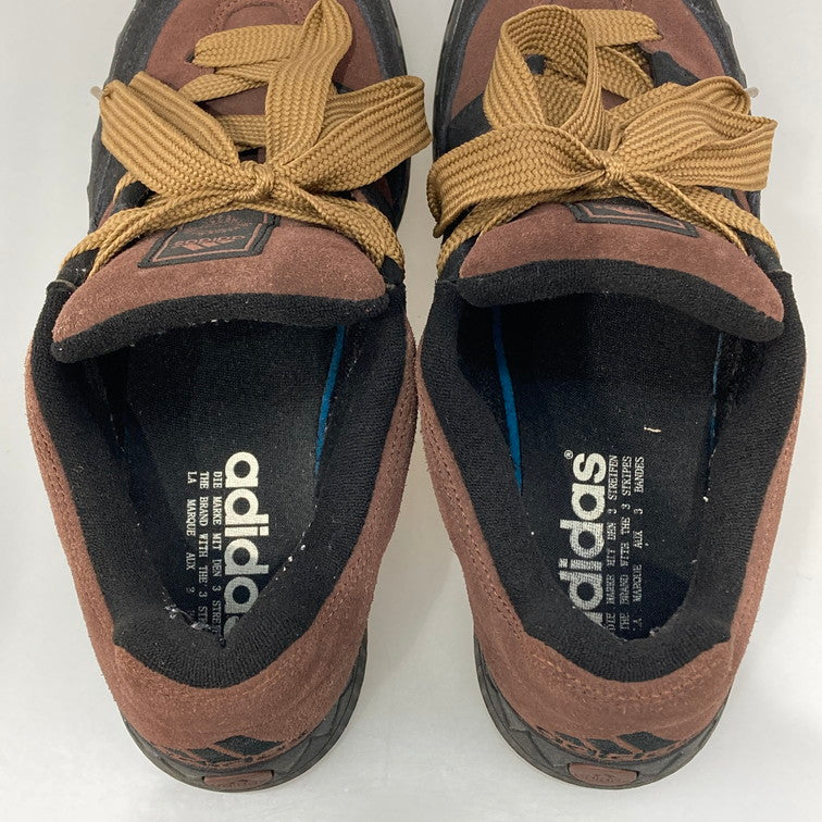 【中古品】【メンズ】 adidas アディダス HQ6903 ADIMATIC スニーカー 本体のみ（箱なし） 161-251214-WA-09-iwa サイズ：27cm カラー：ブラウン ブラック 万代Net店