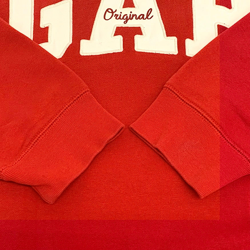 【現状渡し品】【メンズ】 GAP ギャップ トレーナー スウェット トップス ヴィンテージ系 146-251212-yu-02-fur サイズ：L カラー：レッド 万代Net店