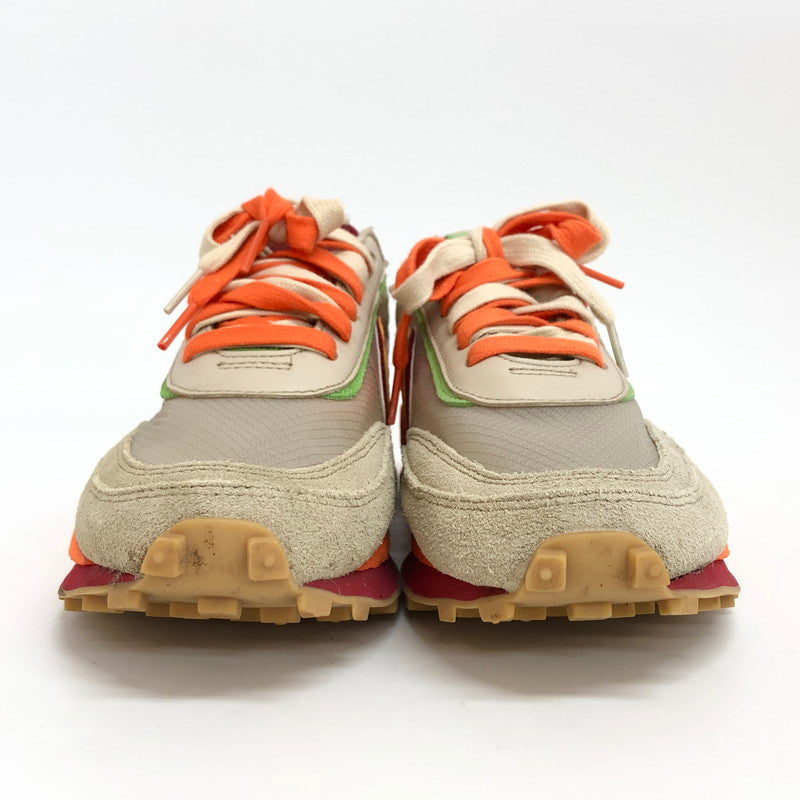 【中古品】【メンズ】 NIKE ナイキ × SACAI × CLOT LD WAFFLE/S/C "ORANGE BLAZE" DH1347-100 LD ワッフル オレンジブレイズ スニーカー シューズ 靴 160-251030-rs-06-fur サイズ：28.5cm US10.5 カラー：オレンジ/ベージュ/レッド 万代Net店