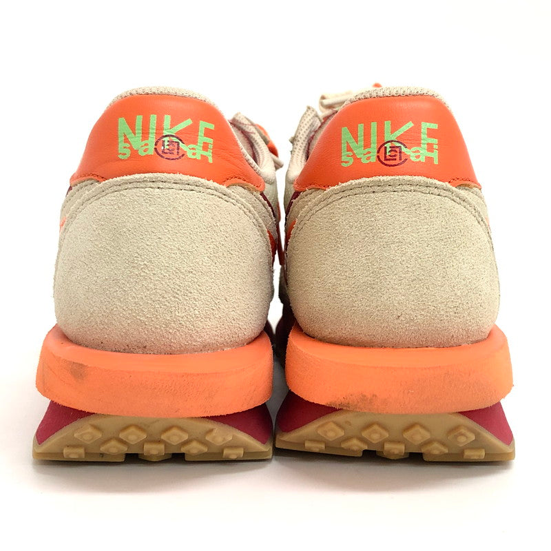 【中古品】【メンズ】 NIKE ナイキ × SACAI × CLOT LD WAFFLE/S/C "ORANGE BLAZE" DH1347-100 LD ワッフル オレンジブレイズ スニーカー シューズ 靴 160-251030-rs-06-fur サイズ：28.5cm US10.5 カラー：オレンジ/ベージュ/レッド 万代Net店