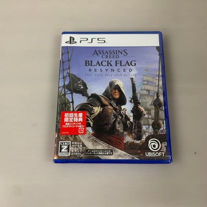 【未使用品】 PS5ソフト アサシン クリード ブラック フラッグ RE:シンクロ CERO:Z 026-260709-AS-10-min 万代Net店
