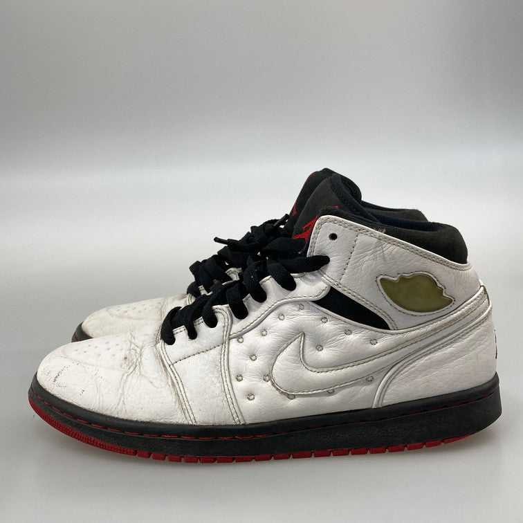 【中古品】【メンズ】 NIKE ナイキ 555069-101 AIR JORDAN 1 RETRO 97 スニーカー 本体のみ（箱なし） 160-251214-WA-11-iwa サイズ：26.5cm カラー：ホワイト ブラック レッド 万代Net店
