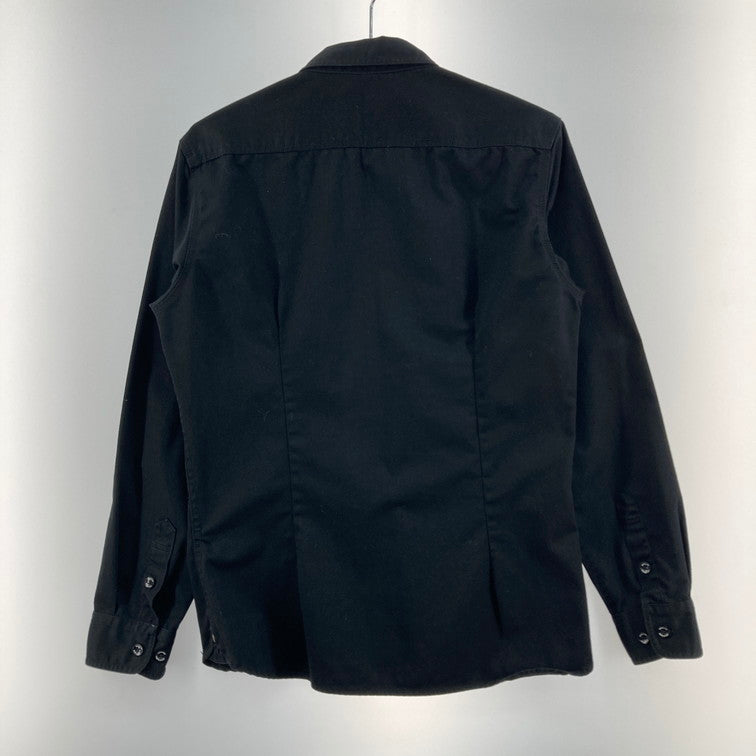 【中古品】【メンズ】 Dickies ディッキーズ ワークシャツ 147-260324-WA-03-iwa サイズ：M カラー：ブラック 万代Net店