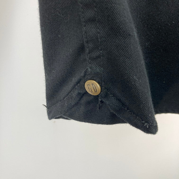 【中古品】【メンズ】 Dickies ディッキーズ ワークシャツ 147-260324-WA-03-iwa サイズ：M カラー：ブラック 万代Net店