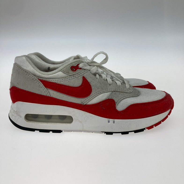 【中古品】【メンズ/レディース】 NIKE ナイキ DQ3989-100 AIR MAX 1 ’86 OG BIG BUBBLE RED 靴 スニーカー 160-250901-NS-03-iwa サイズ：24cm カラー：ホワイト レッド 万代Net店