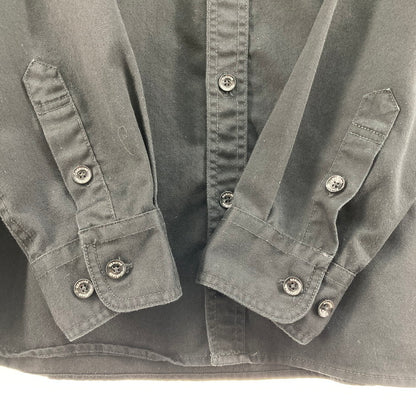 【中古品】【メンズ】 Dickies ディッキーズ ワークシャツ 147-260324-WA-03-iwa サイズ：M カラー：ブラック 万代Net店