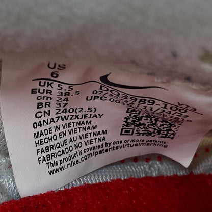 【中古品】【メンズ/レディース】 NIKE ナイキ DQ3989-100 AIR MAX 1 ’86 OG BIG BUBBLE RED 靴 スニーカー 160-250901-NS-03-iwa サイズ：24cm カラー：ホワイト レッド 万代Net店