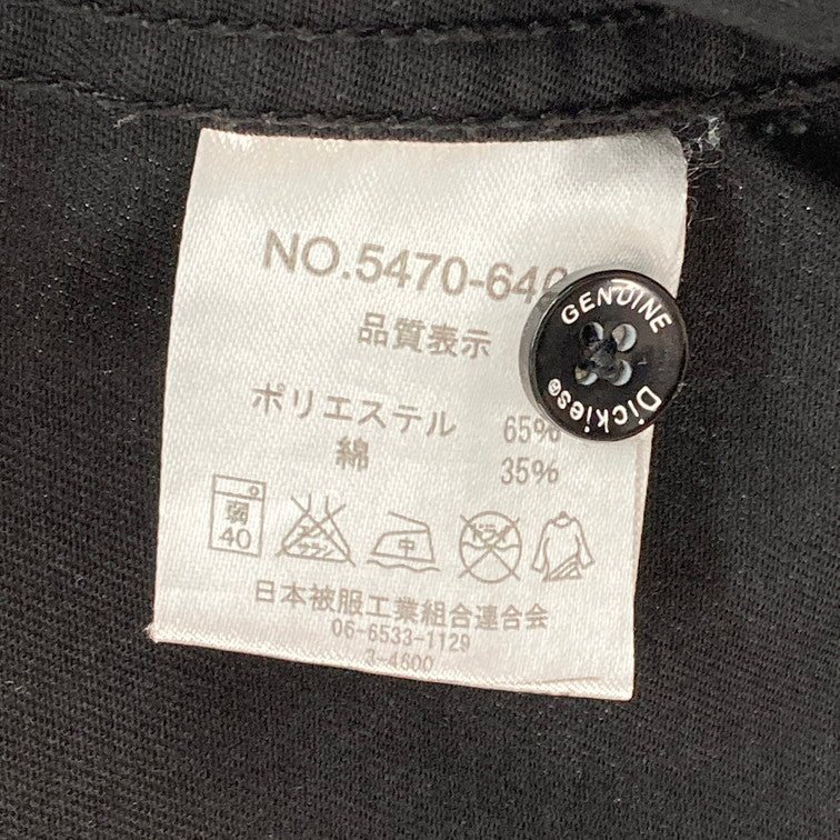 【中古品】【メンズ】 Dickies ディッキーズ ワークシャツ 147-260324-WA-03-iwa サイズ：M カラー：ブラック 万代Net店