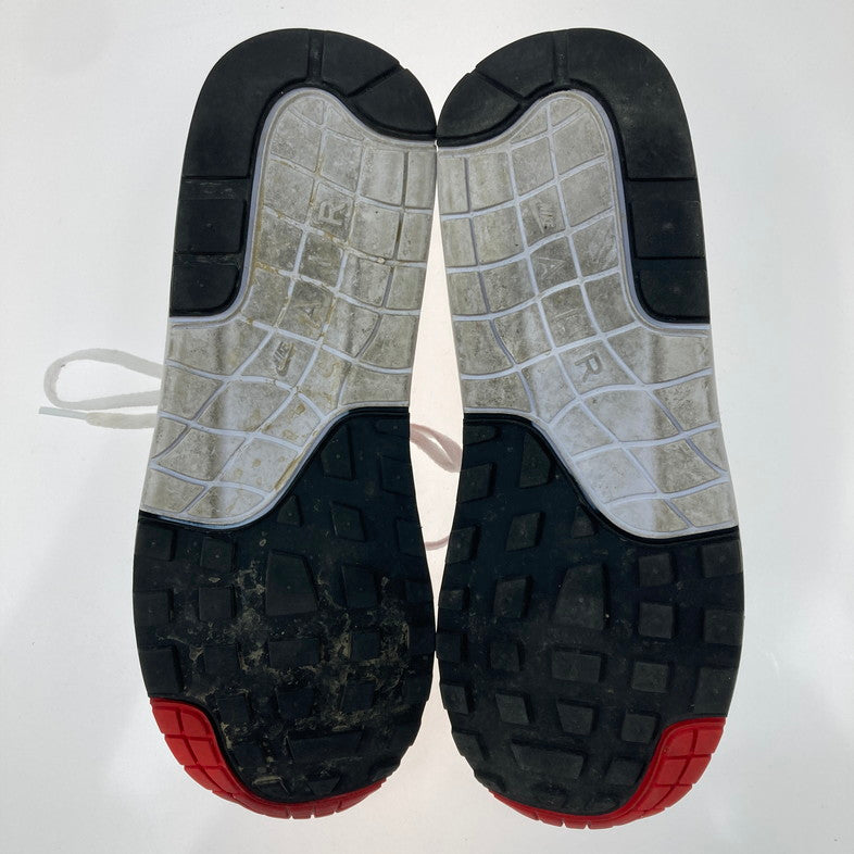 【中古品】【メンズ/レディース】 NIKE ナイキ DQ3989-100 AIR MAX 1 ’86 OG BIG BUBBLE RED 靴 スニーカー 160-250901-NS-03-iwa サイズ：24cm カラー：ホワイト レッド 万代Net店