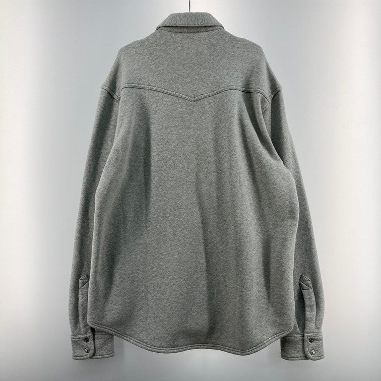 【中古品】【メンズ】 DIESEL ディーゼル A06265 スウェットシャツジャケット 147-260324-WA-04-iwa サイズ：L カラー：グレー 万代Net店