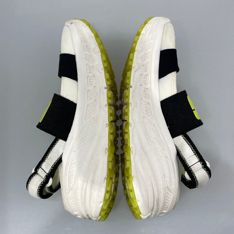 【中古品】【レディース】 UGG アグ SLINGBACK RUNNER サンダル 165-251215-WA-01-iwa サイズ：24cm カラー：ホワイト ブラック イエロー 万代Net店