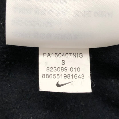 【中古品】【メンズ/レディース】 NIKE ナイキ THERMA BAR SWOOSH PULLOVER HOODIE DRI-FIT 823089-010 サーマフィット フーディー バー スウォッシュ パーカー ジャージ 長袖 トップス スポーツ系 148-240731-rs-06-fur サイズ：S カラー：ブラック 万代Net店