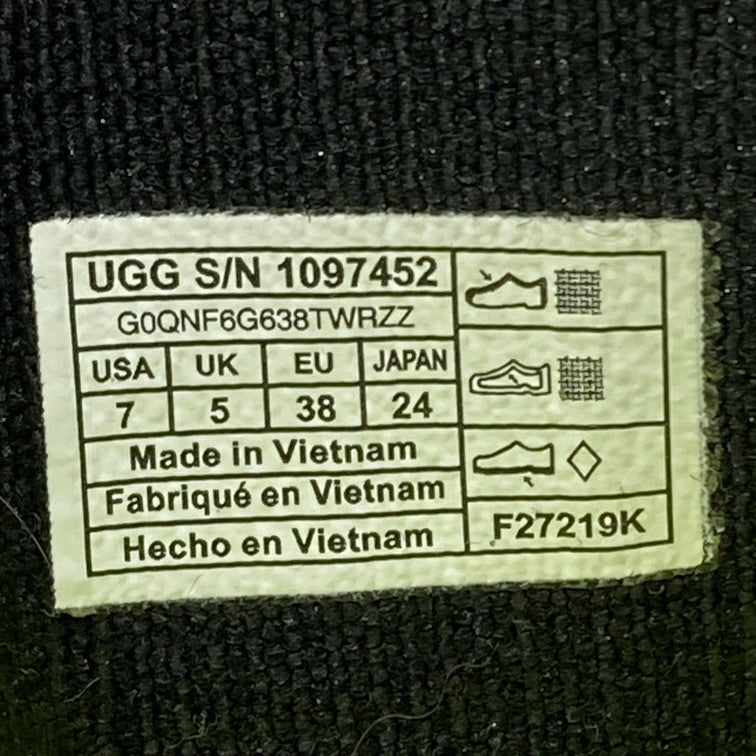 【中古品】【レディース】 UGG アグ SLINGBACK RUNNER サンダル 165-251215-WA-01-iwa サイズ：24cm カラー：ホワイト ブラック イエロー 万代Net店
