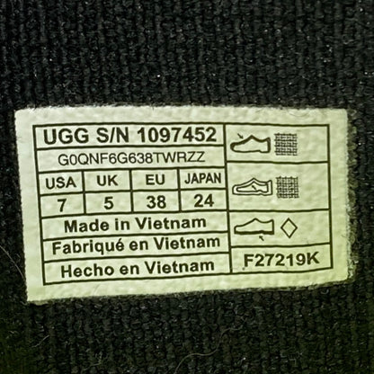 【中古品】【レディース】 UGG アグ SLINGBACK RUNNER サンダル 165-251215-WA-01-iwa サイズ：24cm カラー：ホワイト ブラック イエロー 万代Net店