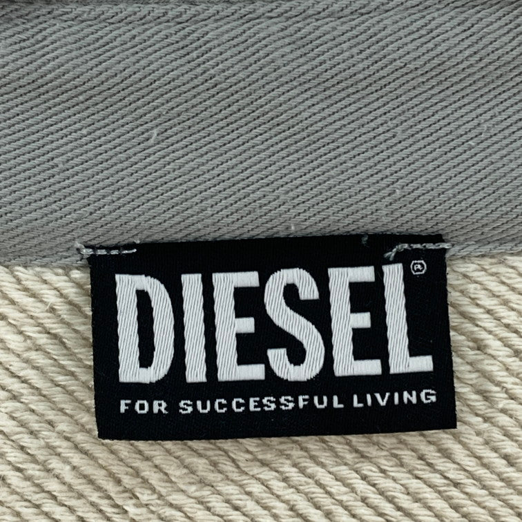 【中古品】【メンズ】 DIESEL ディーゼル A06265 スウェットシャツジャケット 147-260324-WA-04-iwa サイズ：L カラー：グレー 万代Net店