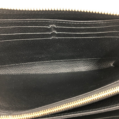 【中古品】【レディース】 LOUIS VUITTON ルイ・ヴィトン M61864 モノグラム・アンプラント ジッピー・ウォレット 長財布 179-260907-rs-02-fur カラー：ノワール(ブラック) 万代Net店