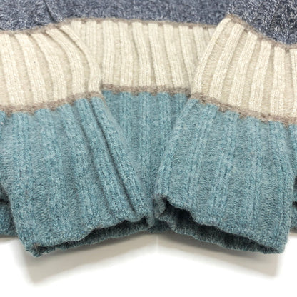 【中古品】【メンズ】 Levi's リーバイス ケーブル編み ニット セーター 長袖 トップス 145-251021-rs-04-fur サイズ：XL カラー：ブルー系 万代Net店