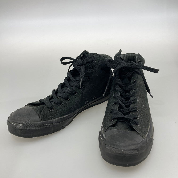 【中古品】【メンズ】 CONVERSE コンバース 1C833 ジャックパーセル ミッド スニーカー 本体のみ（箱なし） 162-251215-WA-02-iwa サイズ：27cm カラー：ブラック 万代Net店