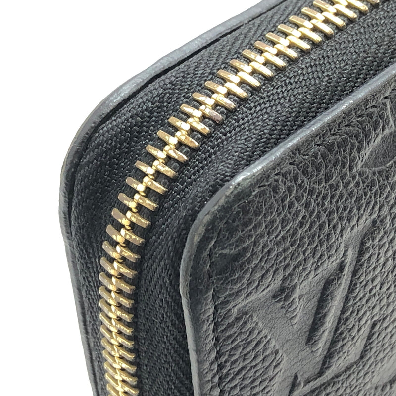 【中古品】【レディース】 LOUIS VUITTON ルイ・ヴィトン M61864 モノグラム・アンプラント ジッピー・ウォレット 長財布 179-260907-rs-02-fur カラー：ノワール(ブラック) 万代Net店