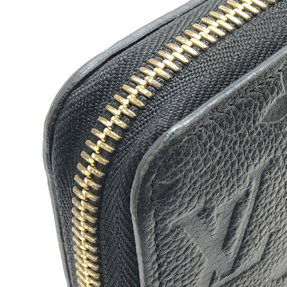 【中古品】【レディース】 LOUIS VUITTON ルイ・ヴィトン M61864 モノグラム・アンプラント ジッピー・ウォレット 長財布 179-260907-rs-02-fur カラー：ノワール(ブラック) 万代Net店