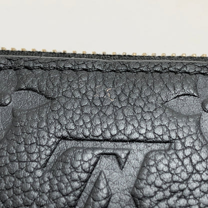 【中古品】【レディース】 LOUIS VUITTON ルイ・ヴィトン M61864 モノグラム・アンプラント ジッピー・ウォレット 長財布 179-260907-rs-02-fur カラー：ノワール(ブラック) 万代Net店