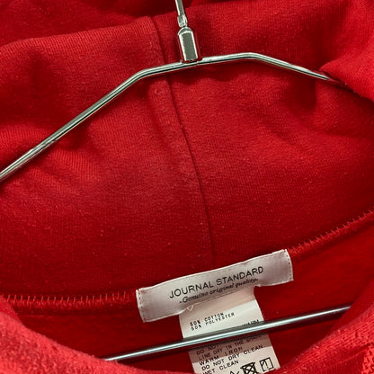 【中古品】【メンズ】 JOURNAL STANDARD ジャーナルスタンダード パーカー 147-260324-WA-05-iwa サイズ：M カラー：レッド 万代Net店