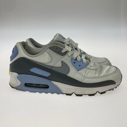 【中古品】【レディース】 NIKE ナイキ FB8570-100 WMNS AIR MAX 90 WHITE GRAY BLUE 靴 スニーカー 箱無し 160-250903-NS-03-iwa サイズ：28cm カラー：WHITE/WOLF GREY-PHOTON DUST 万代Net店