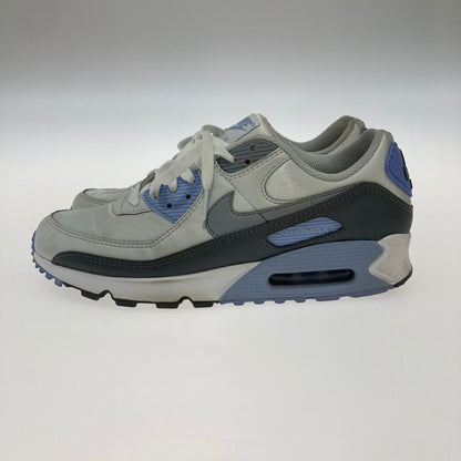 【中古品】【レディース】 NIKE ナイキ FB8570-100 WMNS AIR MAX 90 WHITE GRAY BLUE 靴 スニーカー 箱無し 160-250903-NS-03-iwa サイズ：28cm カラー：WHITE/WOLF GREY-PHOTON DUST 万代Net店