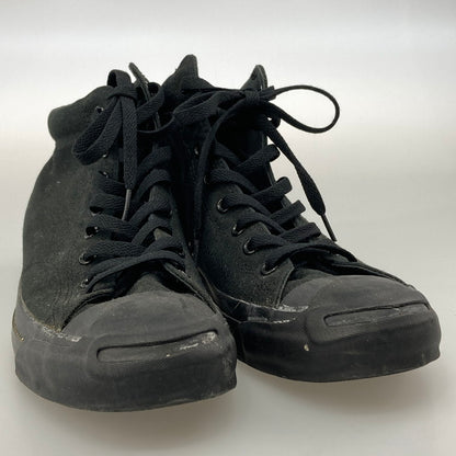 【中古品】【メンズ】 CONVERSE コンバース 1C833 ジャックパーセル ミッド スニーカー 本体のみ（箱なし） 162-251215-WA-02-iwa サイズ：27cm カラー：ブラック 万代Net店