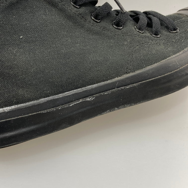 【中古品】【メンズ】 CONVERSE コンバース 1C833 ジャックパーセル ミッド スニーカー 本体のみ（箱なし） 162-251215-WA-02-iwa サイズ：27cm カラー：ブラック 万代Net店