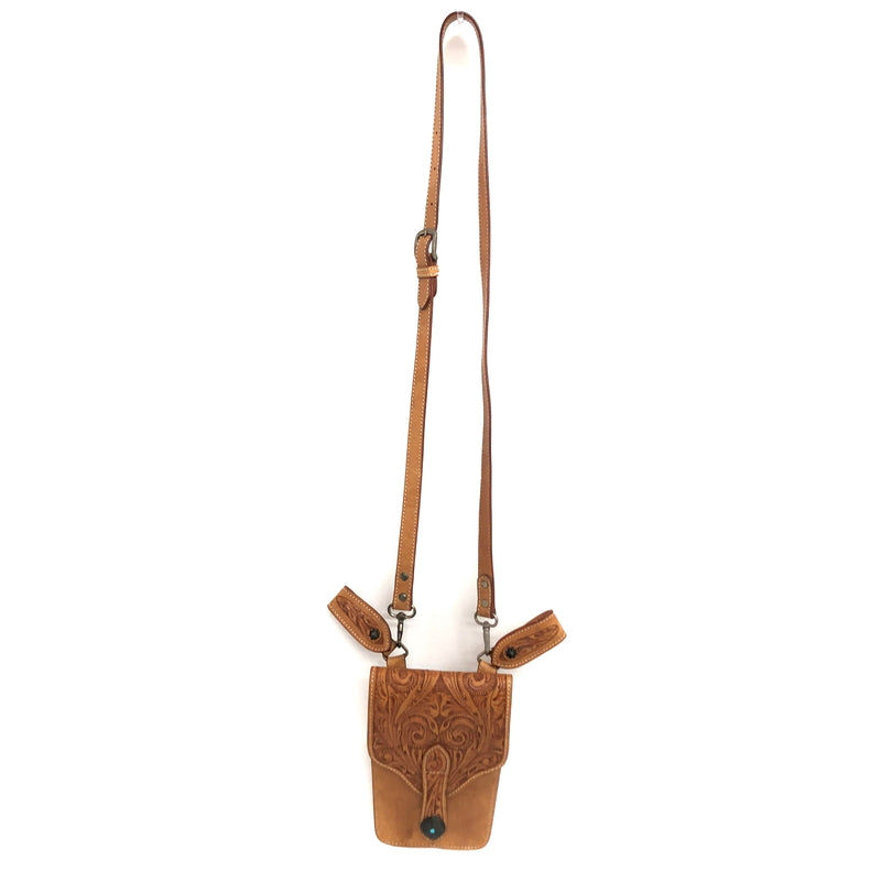【現状渡し品】【メンズ】 GODANE ゴダン LEATHER SHOULDER BAG ショルダーバッグ 革 鞄 188-260907-rs-03-fur カラー：ブラウン 万代Net店