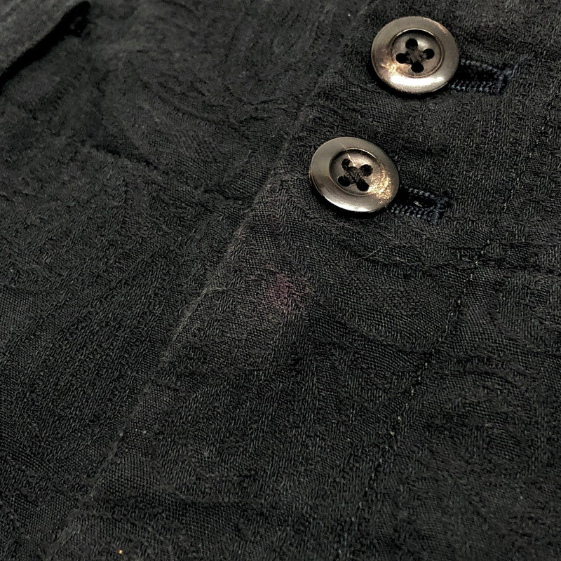 【現状渡し品】【メンズ】 Jieda ジエダ PAISLEY 3TUCK SLACKS jie-18W-PT04-B ジエダ スラックス ペイズリー柄 パンツ ズボン ボトムス 151-251021-rs-06-fur サイズ：2 カラー：ブラック 万代Net店