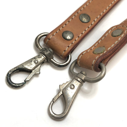 【現状渡し品】【メンズ】 GODANE ゴダン LEATHER SHOULDER BAG ショルダーバッグ 革 鞄 188-260907-rs-03-fur カラー：ブラウン 万代Net店