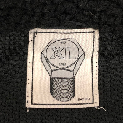 【ジャンク品】【メンズ】 M&M エムアンドエム SHEEPBORE FLEECE STAND JACKET ボアジャケット アウター ストリート系 142-251021-rs-07-fur サイズ：XL カラー：ブラック 万代Net店