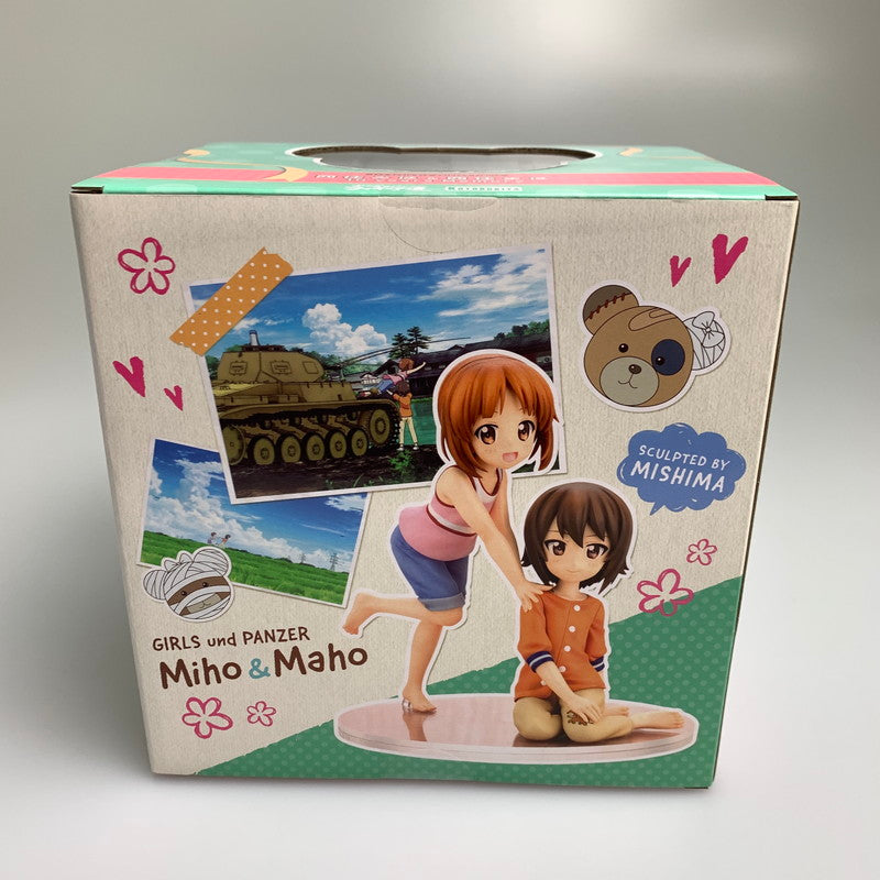 【中古美品】 コトブキヤ ガールズ＆パンツァー 劇場版 西住みほ＆西住まほ 10 years Memory DX版 塗装済み 完成品 フィギュア 053-260914-hu-03-min 万代Net店